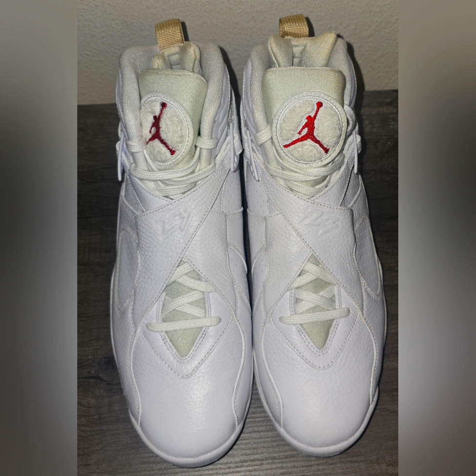 Men's 2018 Ovo X Air Jordan 8 Retro 'White'